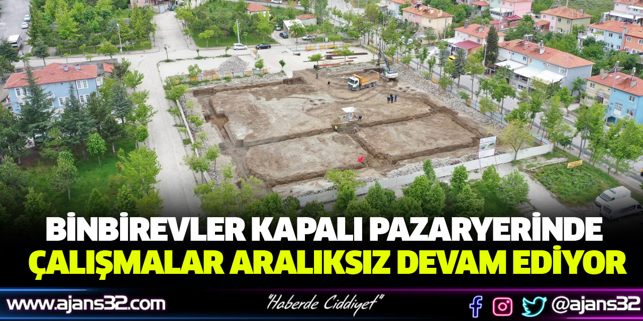 Binbirevler Kapalı Pazaryerinde Çalışmalar Aralıksız Devam Ediyor