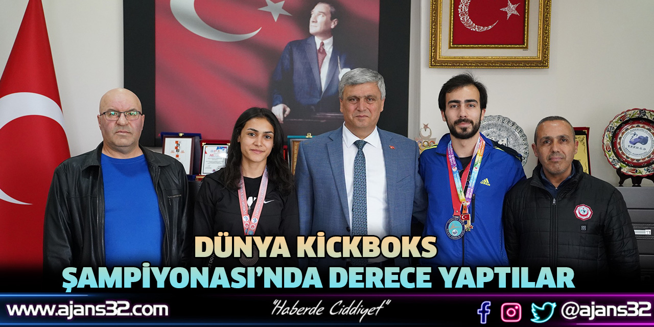 Dünya Kickboks Şampiyonası’nda Derece Yaptılar