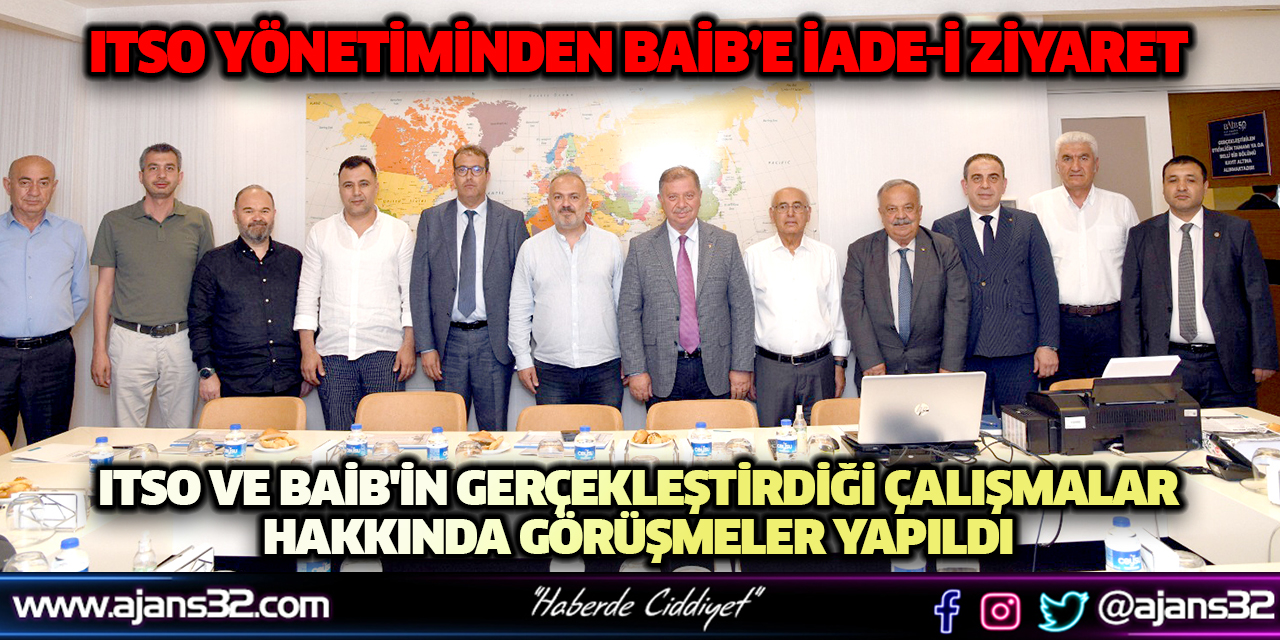 ITSO Yönetiminden BAİB’e İade-i Ziyaret