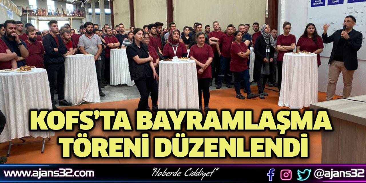 KOFS’ta Bayramlaşma Töreni Düzenlendi