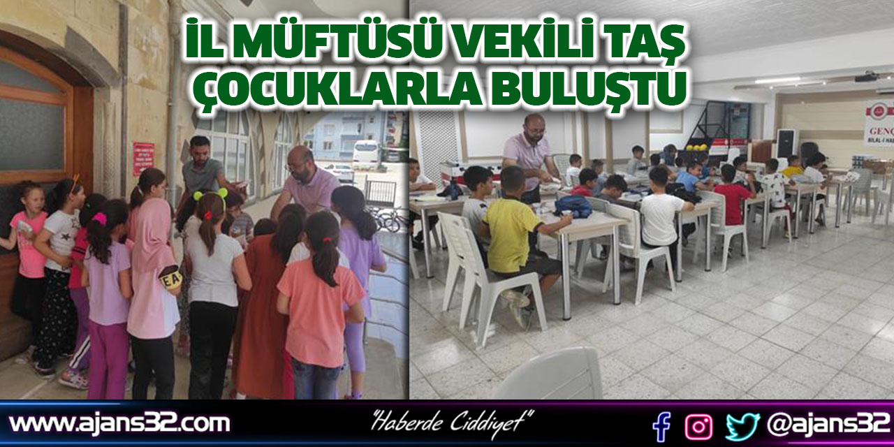 İl Müftüsü Vekili Taş Çocuklarla Buluştu