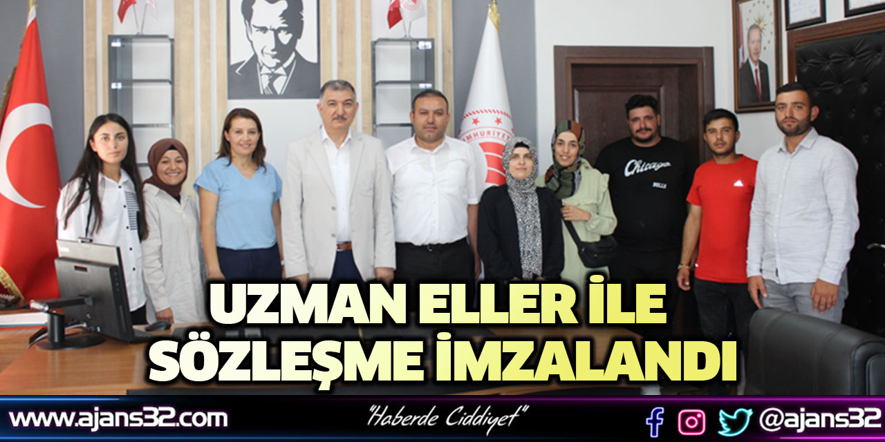 Uzman Eller İle Sözleşme İmzalandı