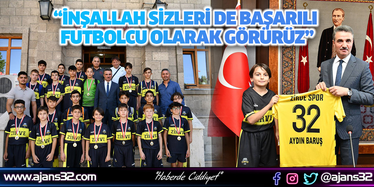 “İnşallah Sizleri De Başarılı Futbolcu Olarak Görürüz”