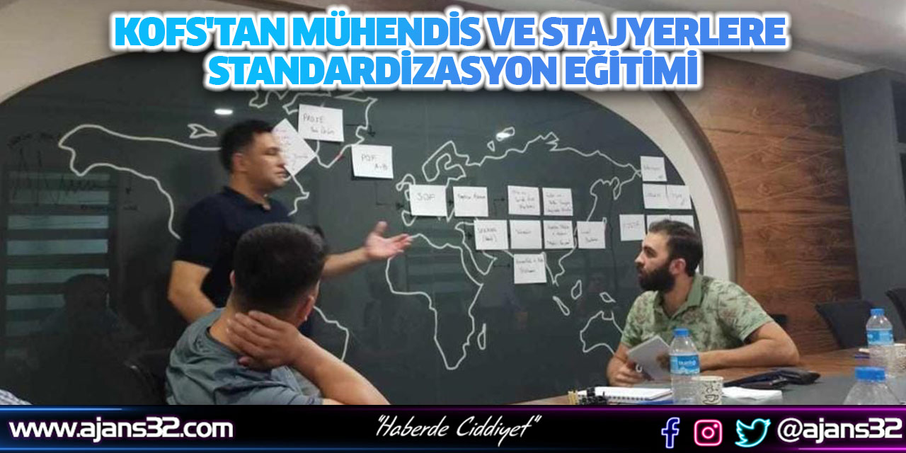 KOFS'tan Mühendis ve Stajyerlere Standardizasyon Eğitimi