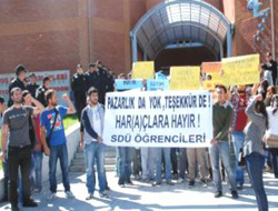 Harç Protestosu 'Düşünce Hürriyeti'