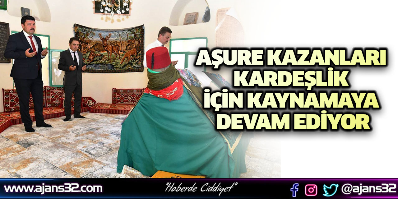 Aşure Kazanları Kardeşlik İçin Kaynamaya Devam Ediyor