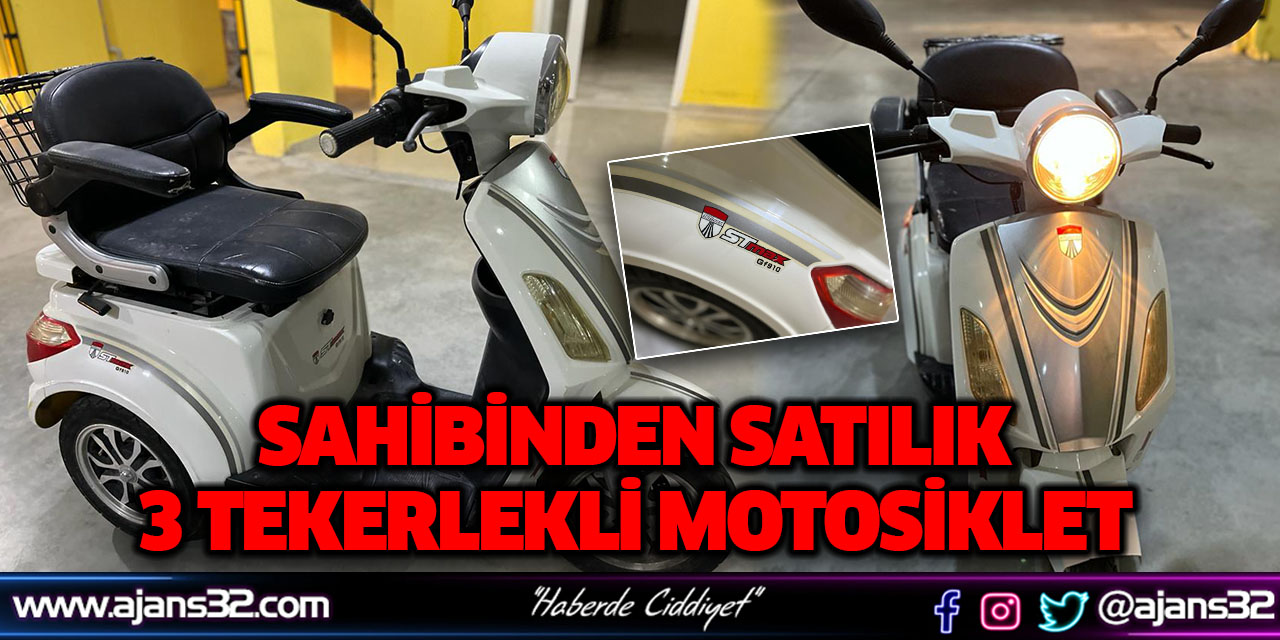 Sahibinden Satılık 3 Tekerlekli Motosiklet