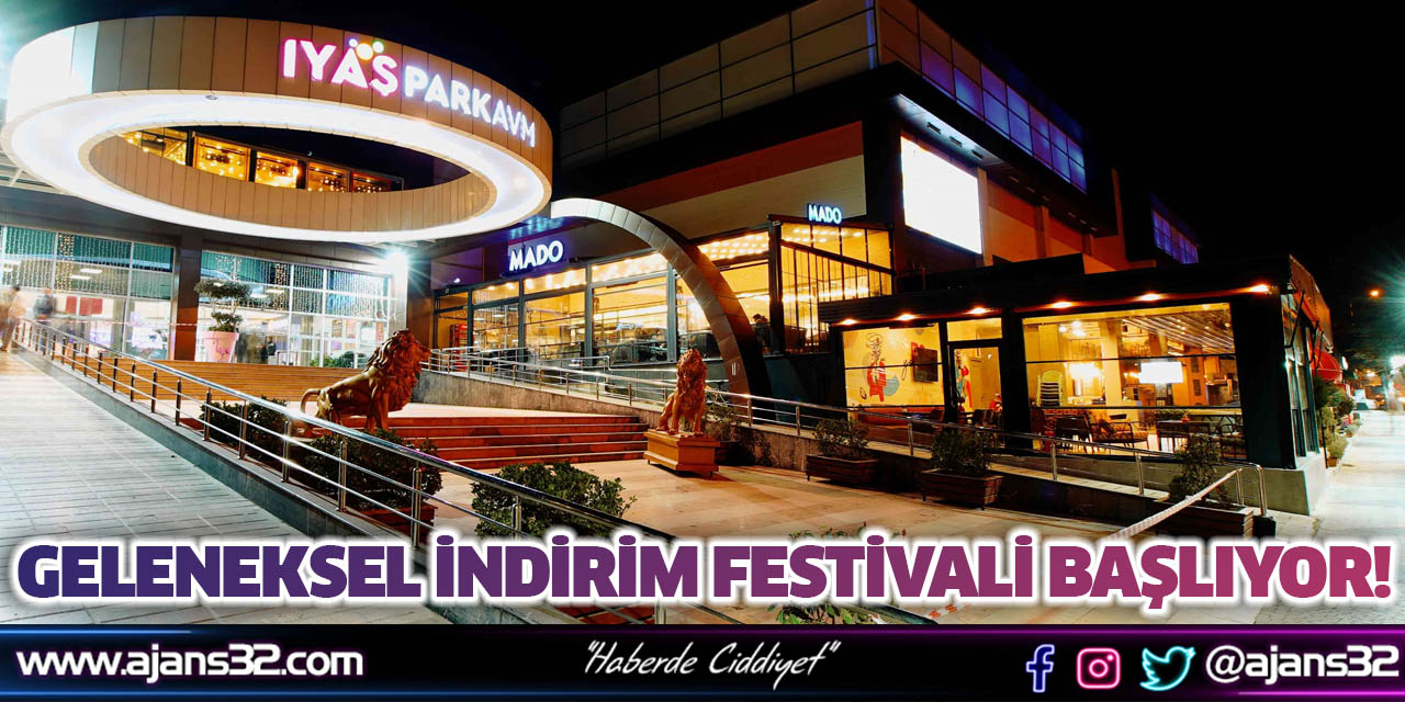 Geleneksel İndirim Festivali Başlıyor!