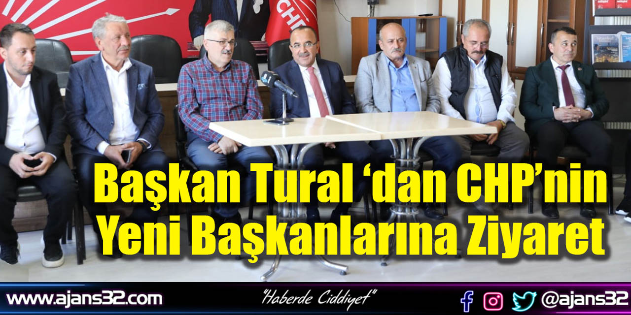 Tural ‘dan CHP’nin Yeni Başkanlarına Ziyaret
