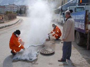 Eğirdir'de Kenelere Karşı İlaçlama