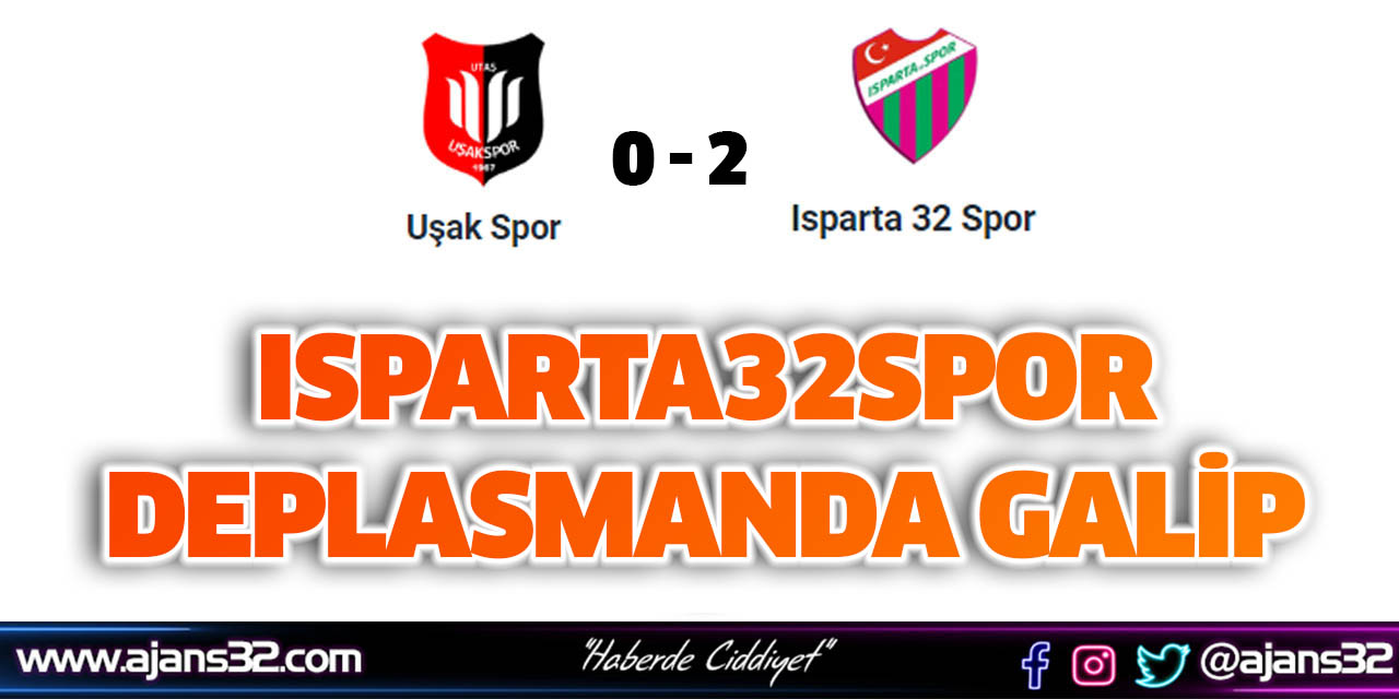 Uşaskspor 0 - 2 Isparta32spor