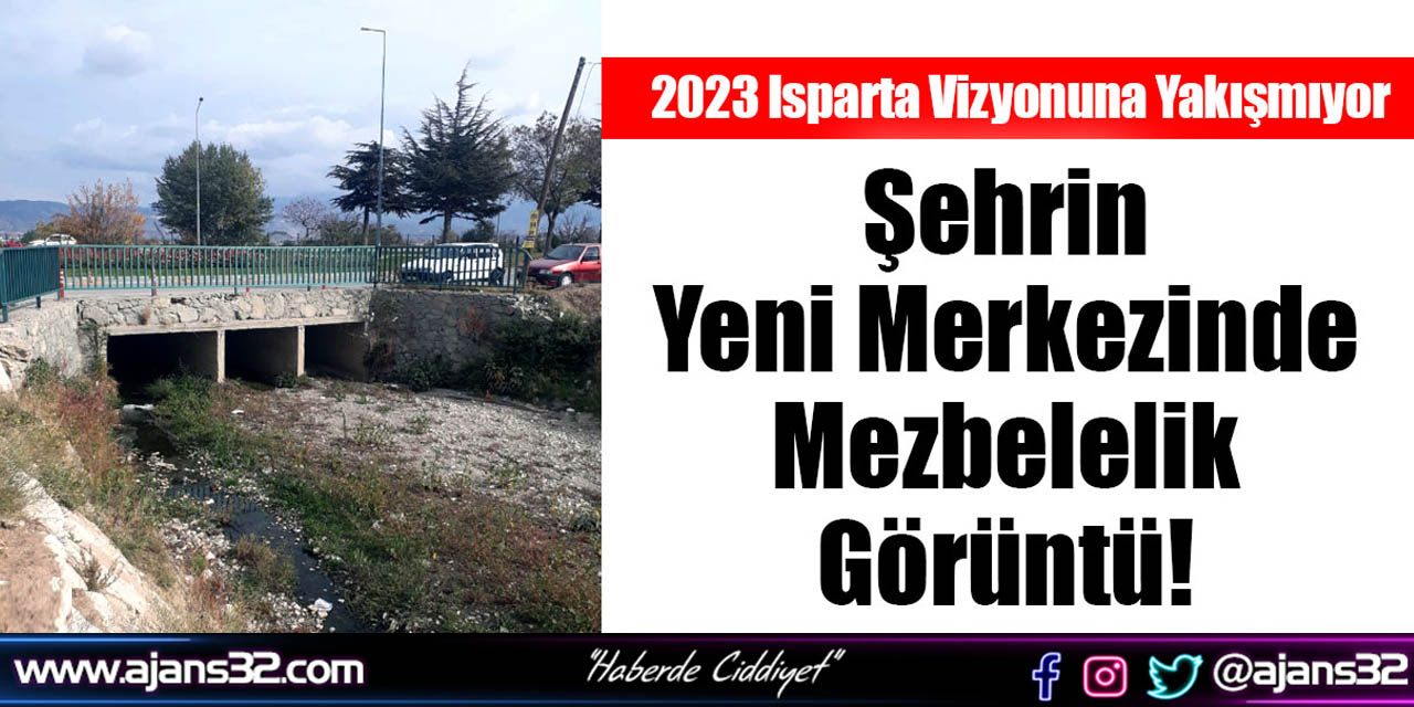 Şehrin Yeni Merkezinde Mezbelelik Görüntü!