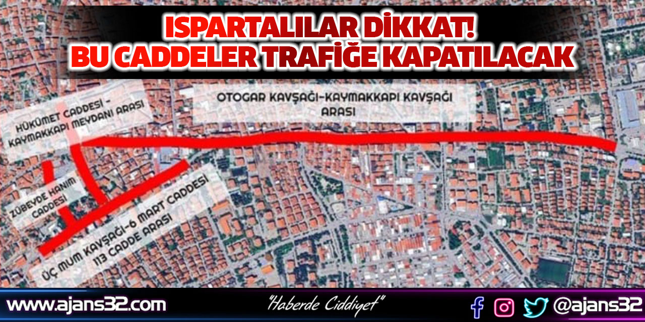 Ispartalılar Dikkat!