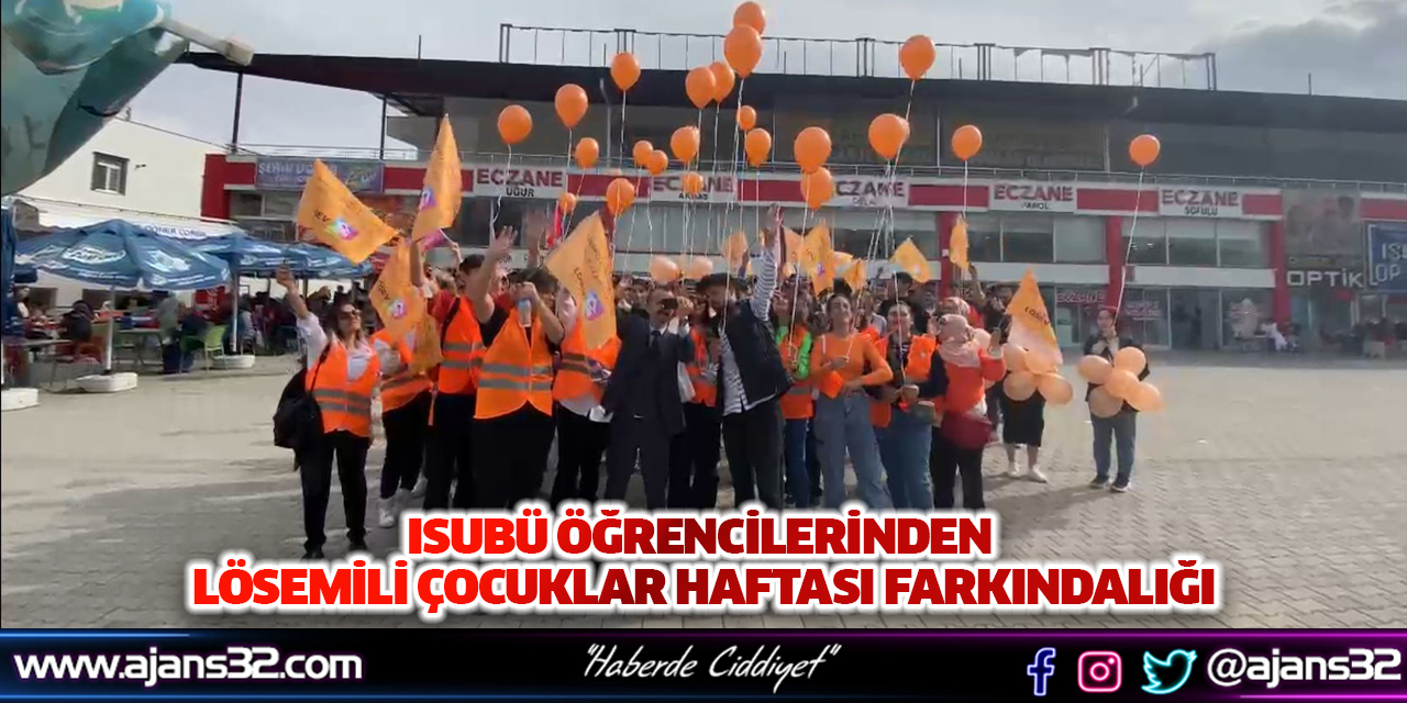 ISUBÜ Öğrencilerinden Lösemili Çocuklar Haftası Farkındalığı