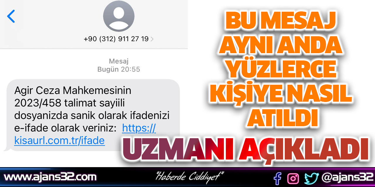 Bu Mesaj Aynı Anda Yüzlerce Kişiye Nasıl Atıldı: Uzmanı Açıkladı