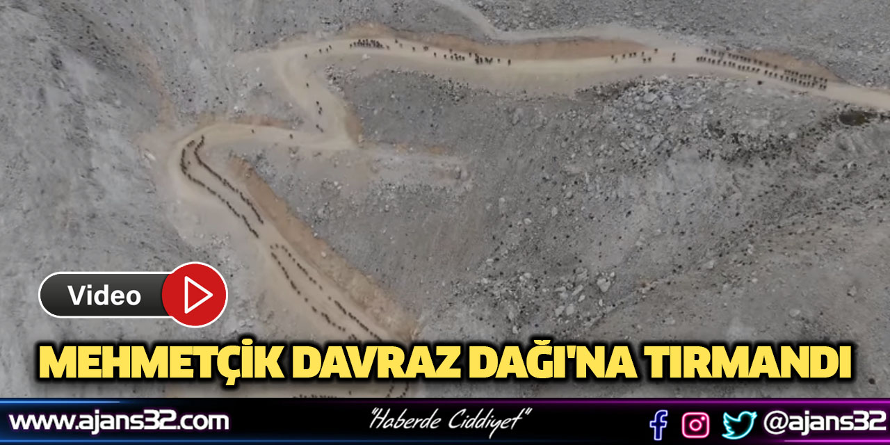 Isparta'da Mehmetçik Davraz Dağı'na Tırmandı