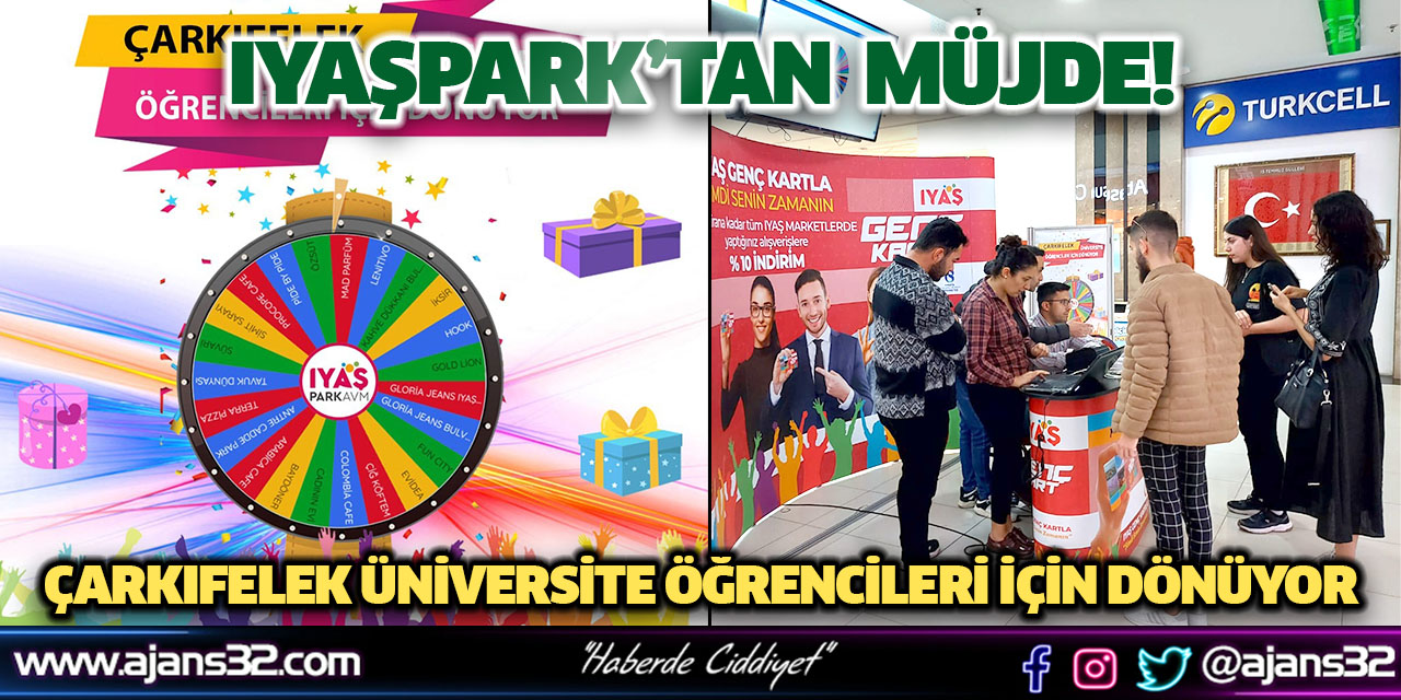 IYAŞPARK’tan  Üniversiteli Gençlere Müjde!