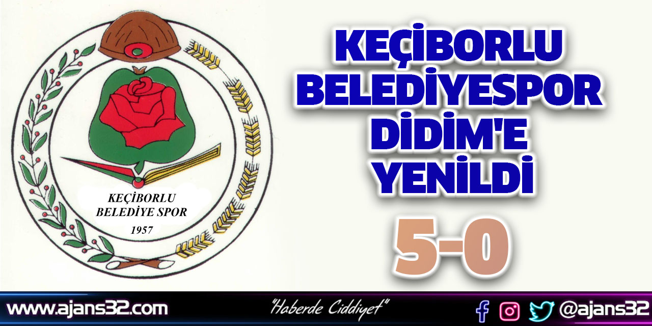 Keçiborlu Belediyespor Didim'e Yenildi