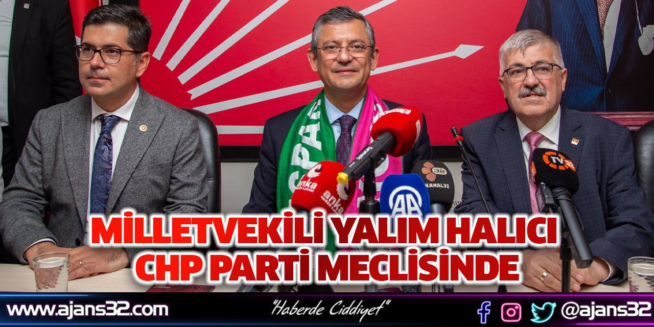 Milletvekili Yalım Halıcı CHP Parti Meclisinde