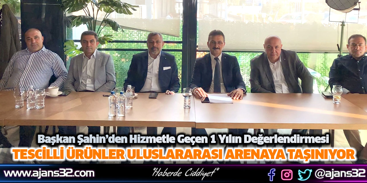 Başkan Şahin’den Hizmetle Geçen 1 Yılın Değerlendirmesi