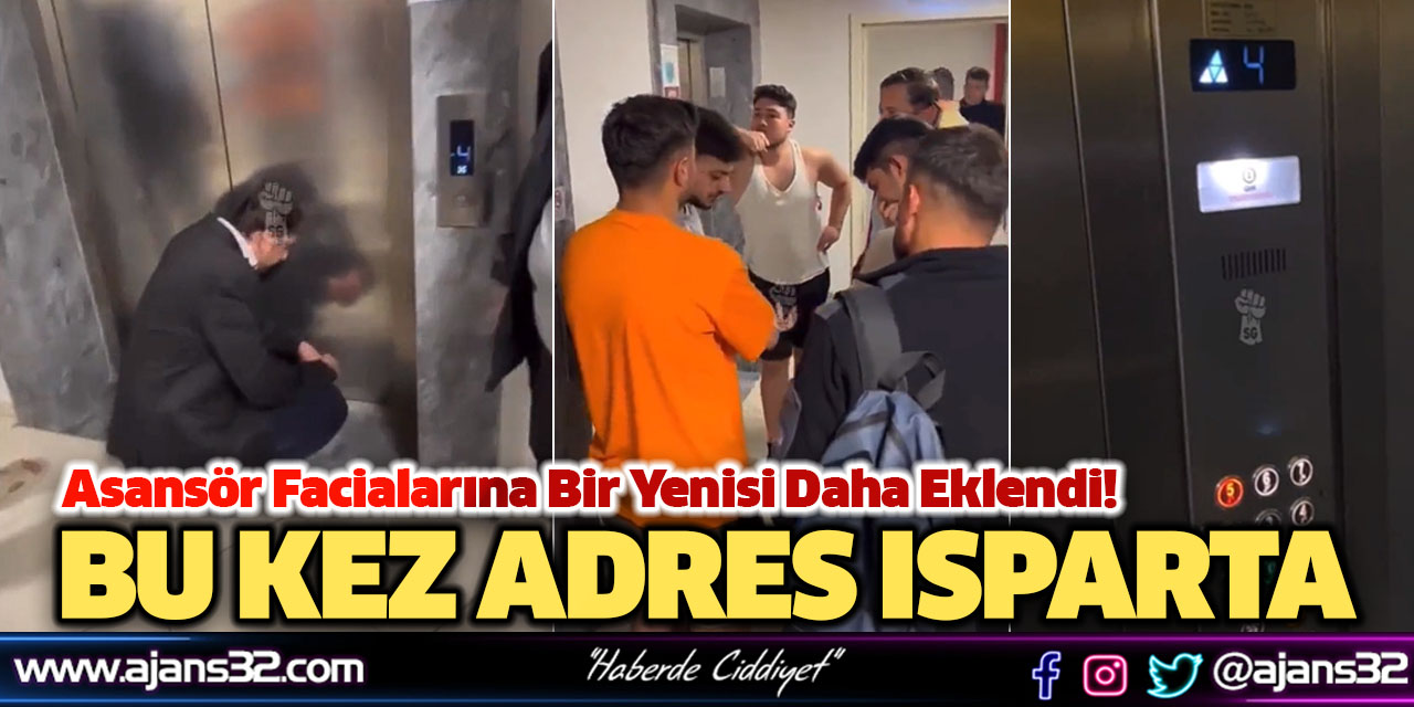 Asansör Facialarına Bir Yenisi Daha Eklendi: Bu Kez Adres Isparta