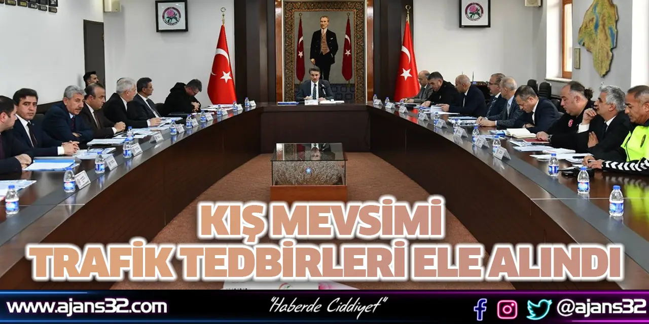 Kış Mevsimi Trafik Tedbirleri Ele Alındı