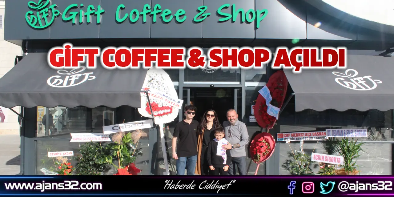 Gift Coffee & Shop Açıldı
