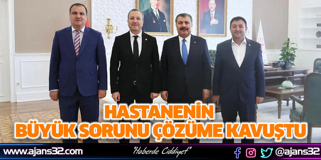 Hastanenin Büyük Sorunu Çözüme Kavuştu