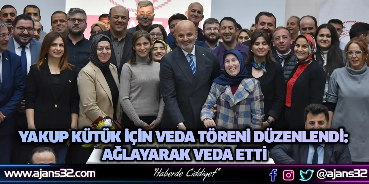 Yakup Kütük Veda Töreni Düzenlendi: Ağlayarak Veda Etti