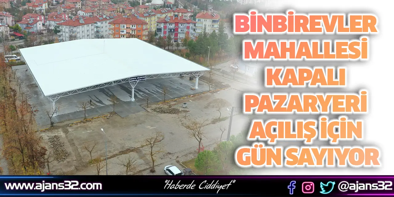 Binbirevler Mahallesi Kapalı Pazaryeri Açılış İçin Gün Sayıyor