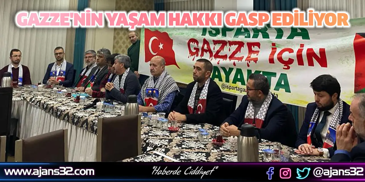 Gazze'nin Yaşam Hakkı Gasp Ediliyor