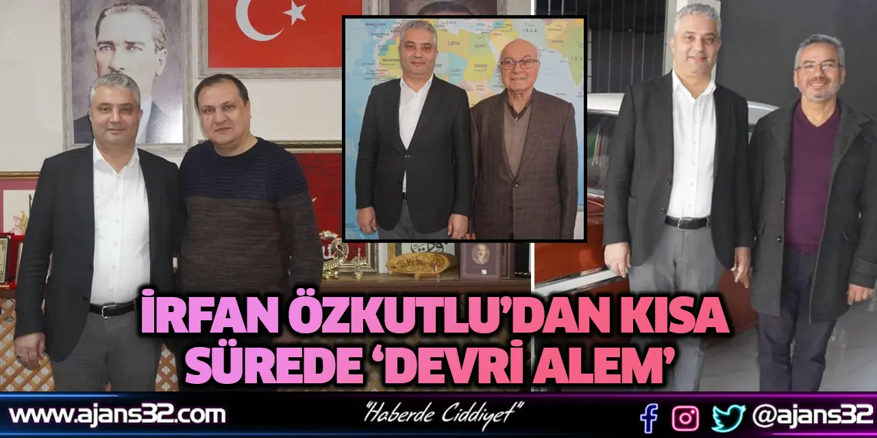 İrfan Özkutlu’dan Kısa Sürede ‘Devri Alem’