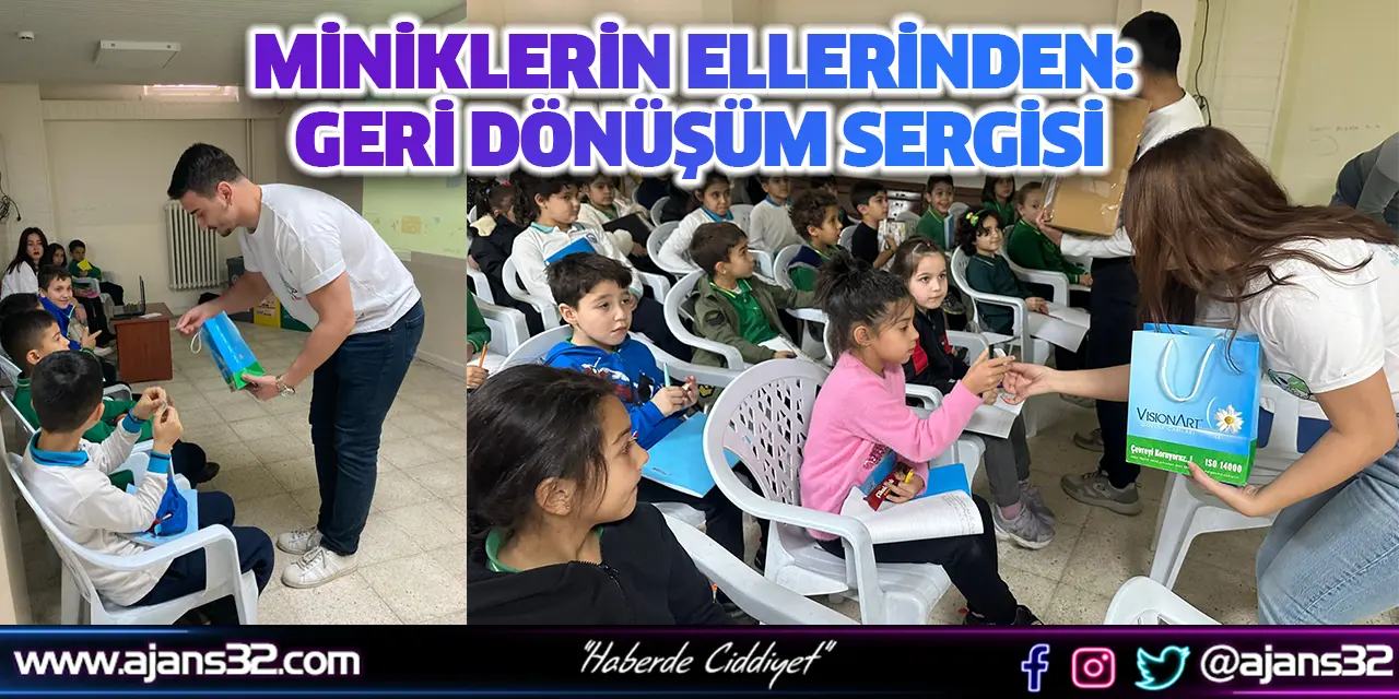 Miniklerin Ellerinden: Geri Dönüşüm Sergisi