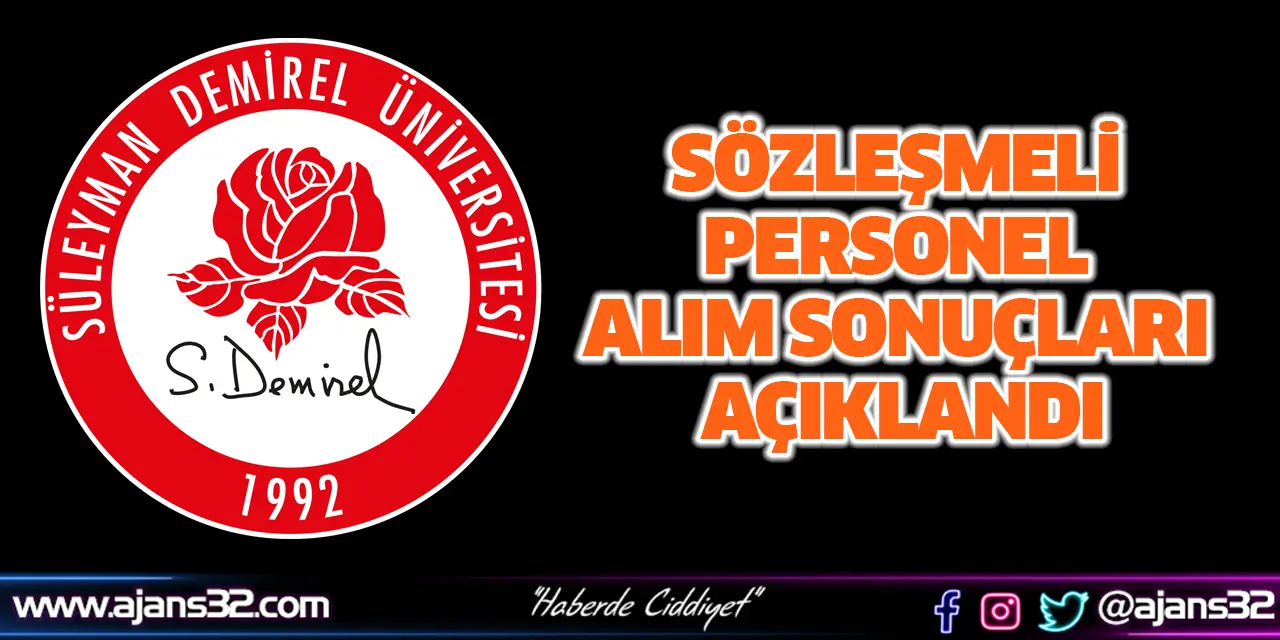 Sözleşmeli Personel Alım Sonuçları Açıklandı