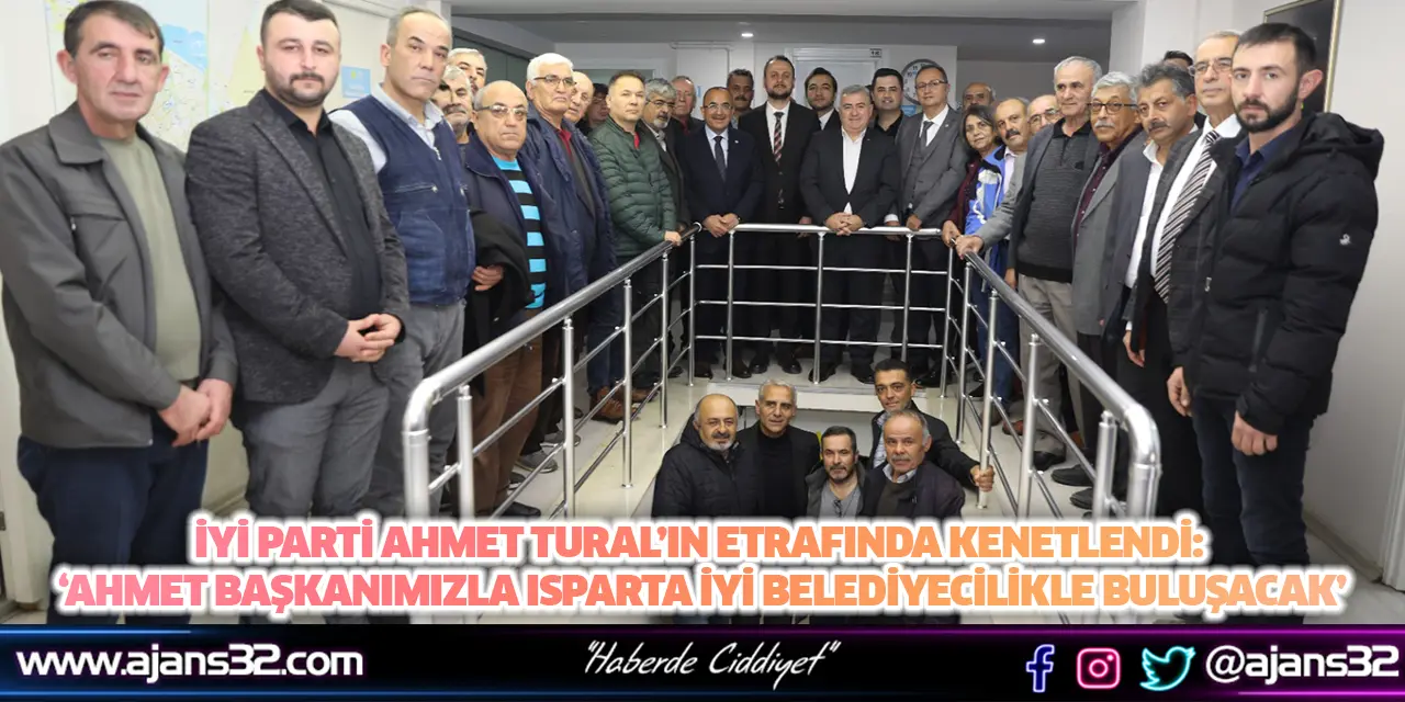 İyi Parti Ahmet Tural’ın Etrafında Kenetlendi