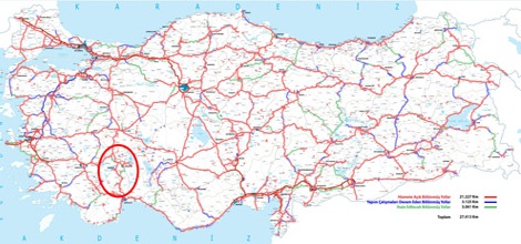 Isparta'ya Duble Yol Kazığı