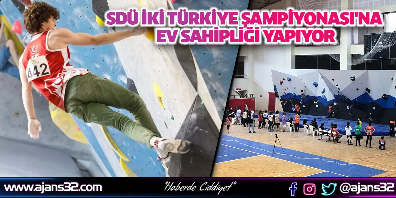SDÜ iki Türkiye Şampiyonası'na Ev Sahipliği Yapıyor