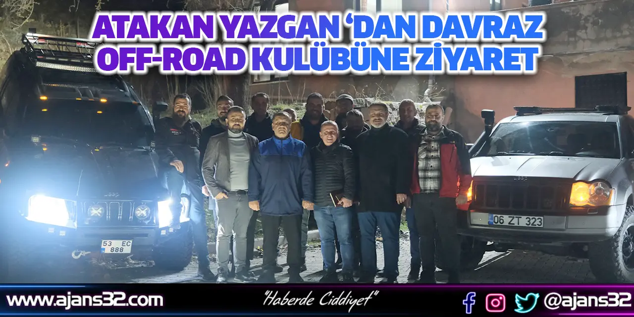 Atakan Yazgan ‘dan Davraz Off-Road Kulübüne Ziyaret