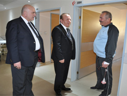 Vali Oğuz'dan Geçmiş Olsun Ziyareti