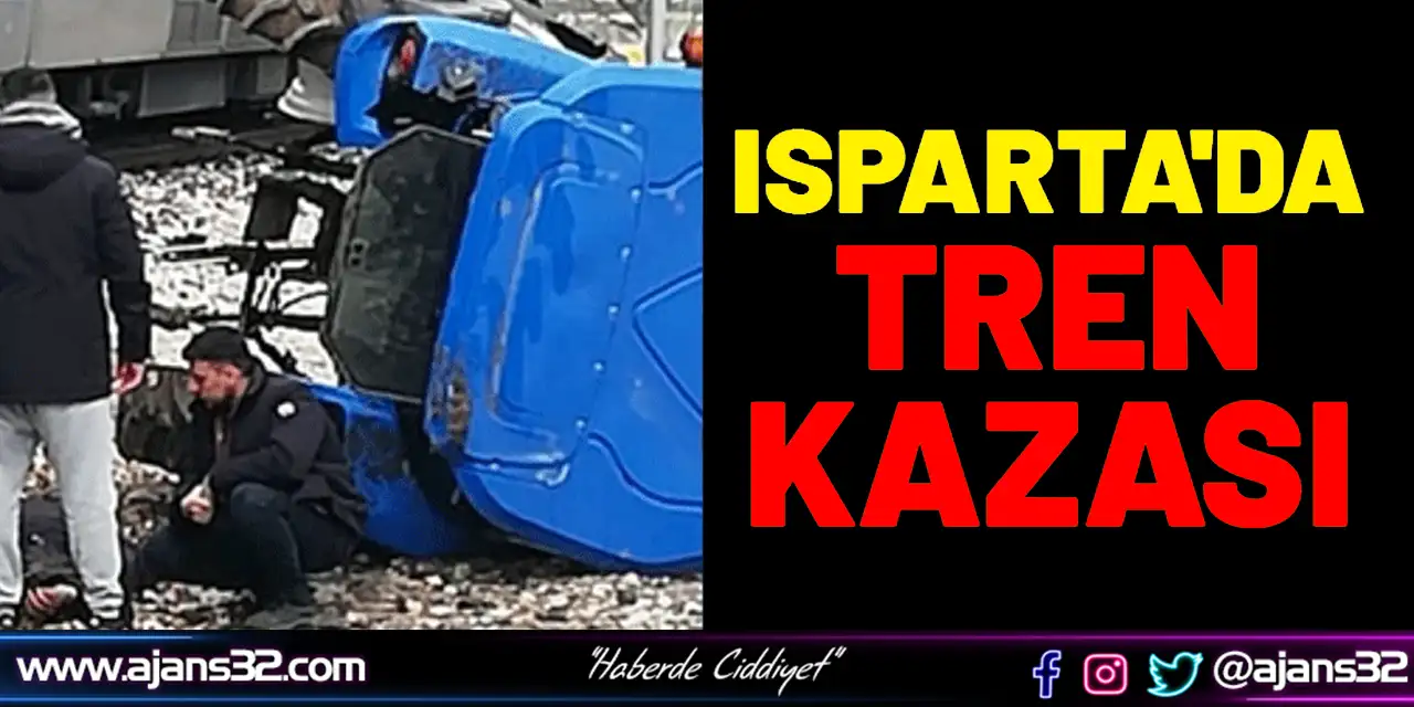 Isparta'da Tren Kazası
