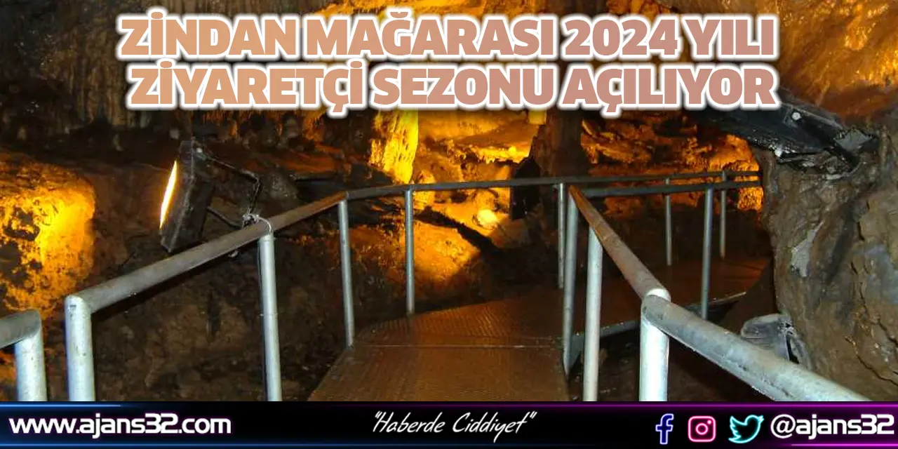 Zindan Mağarası 2024 Yılı Ziyaretçi Sezonu Açılıyor