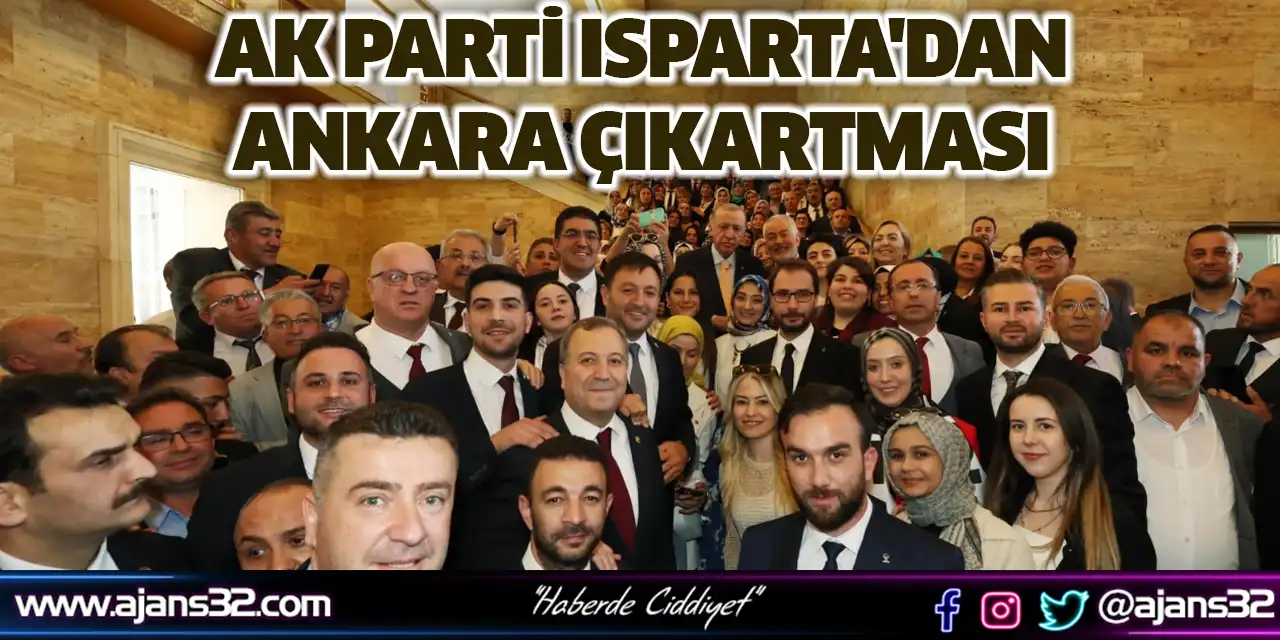 AK Parti Isparta'dan Ankara Çıkartması
