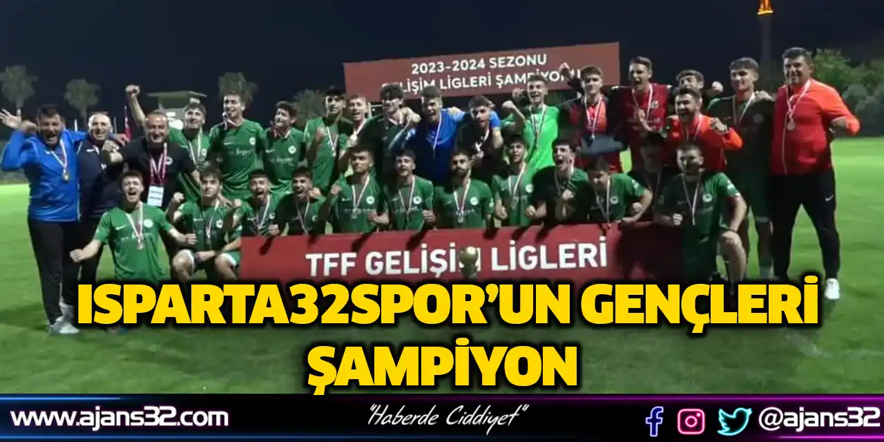 Isparta32spor’un Gençleri Şampiyon