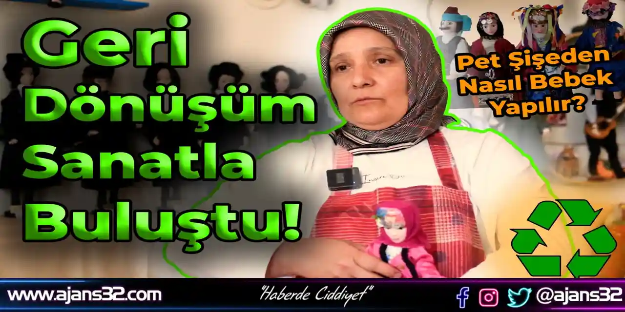 Geri Dönüşüm Sanatla Buluşuyor