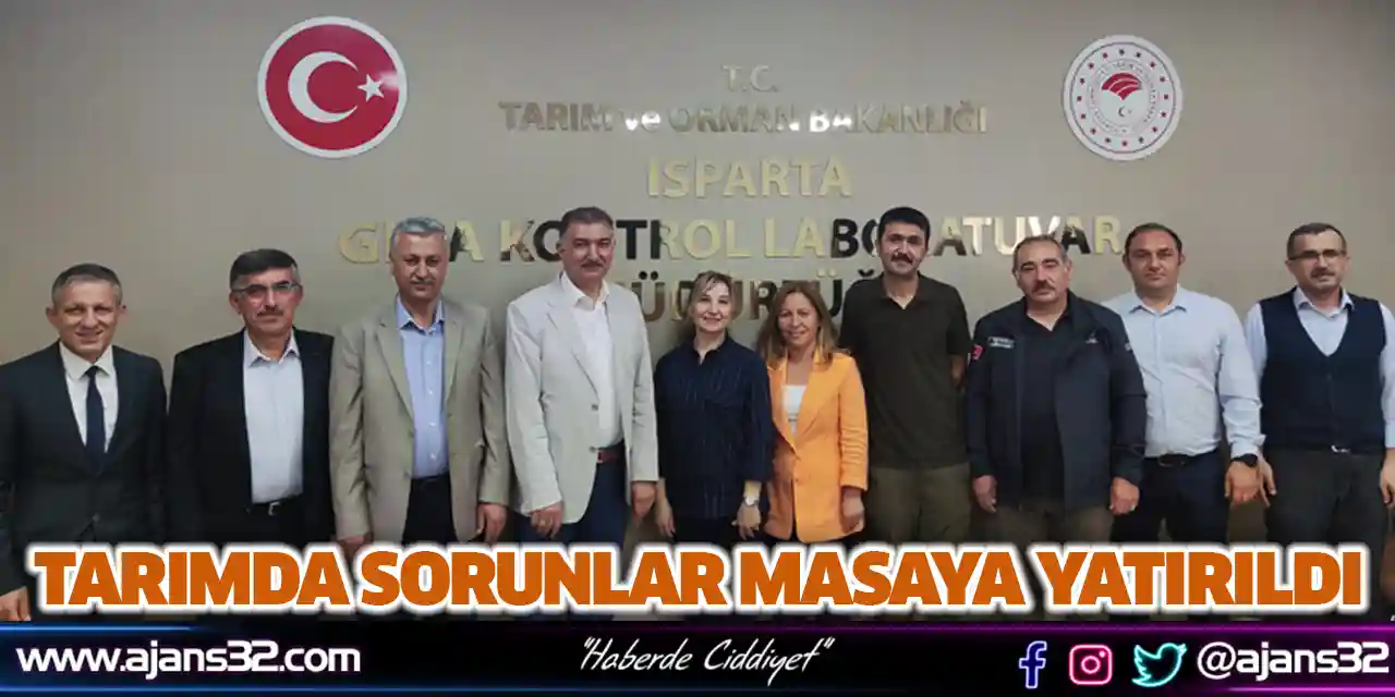 Tarımda Sorunlar Masaya Yatırıldı