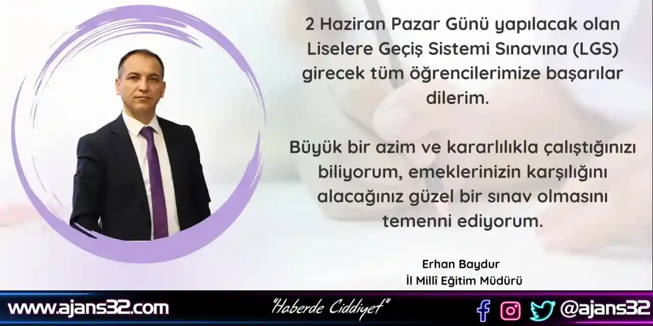 Büyük Azim ve Kararlılıkla Çalıştığınızı Biliyorum