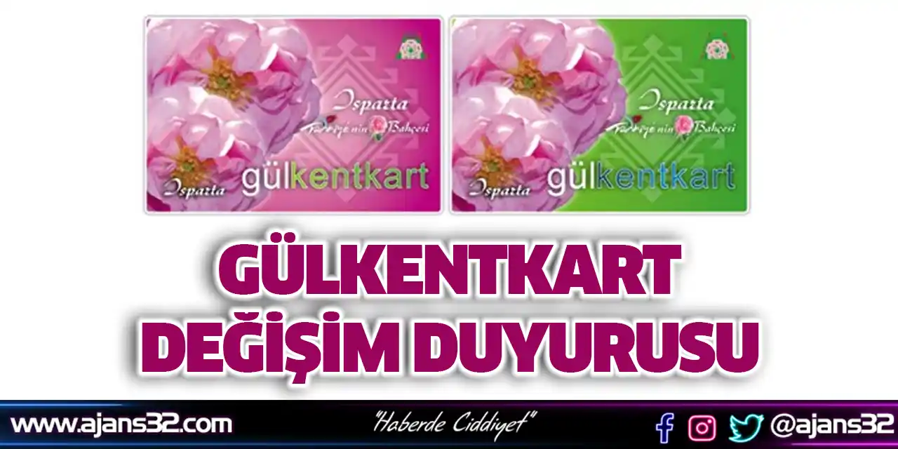 Gülkentkart Değişim Duyurusu