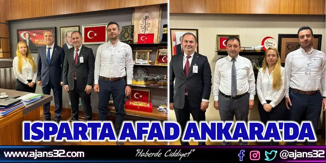 Isparta AFAD Ankara'da