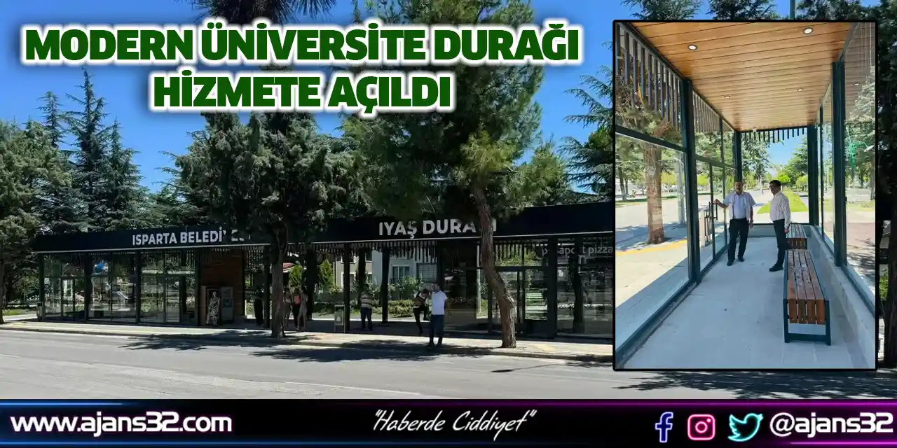 Modern Üniversite Durağı Hizmete Açıldı