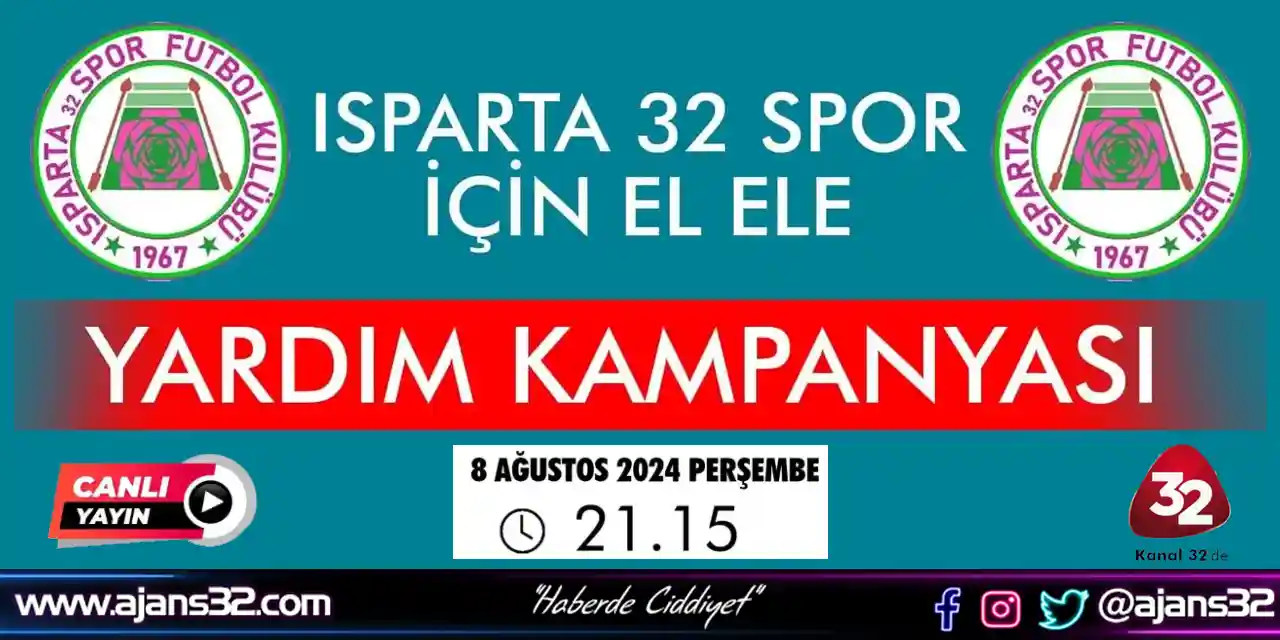 Isparta32Spor İçin Bağış Kampanyası